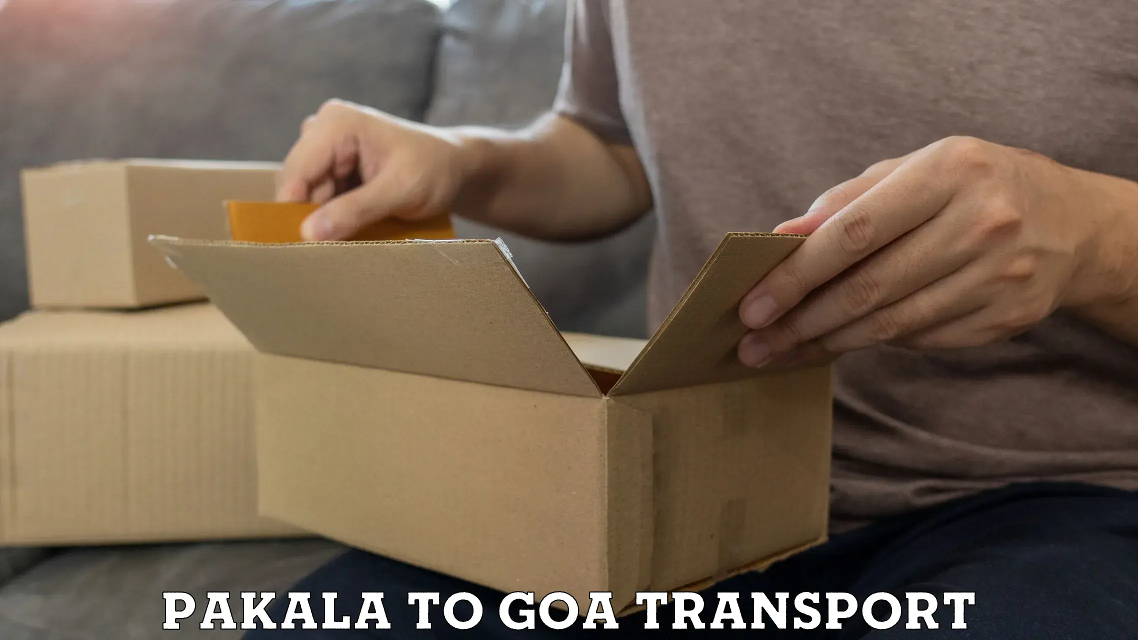 Bike transport service in Pakala to Panaji