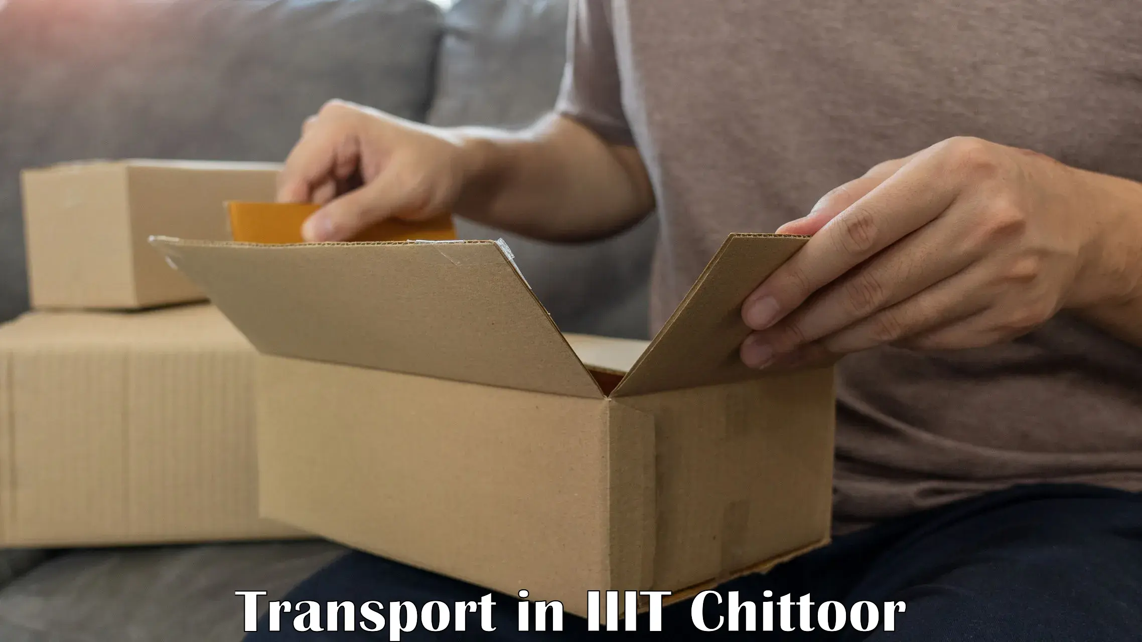 Cargo train transport services in IIIT Chittoor