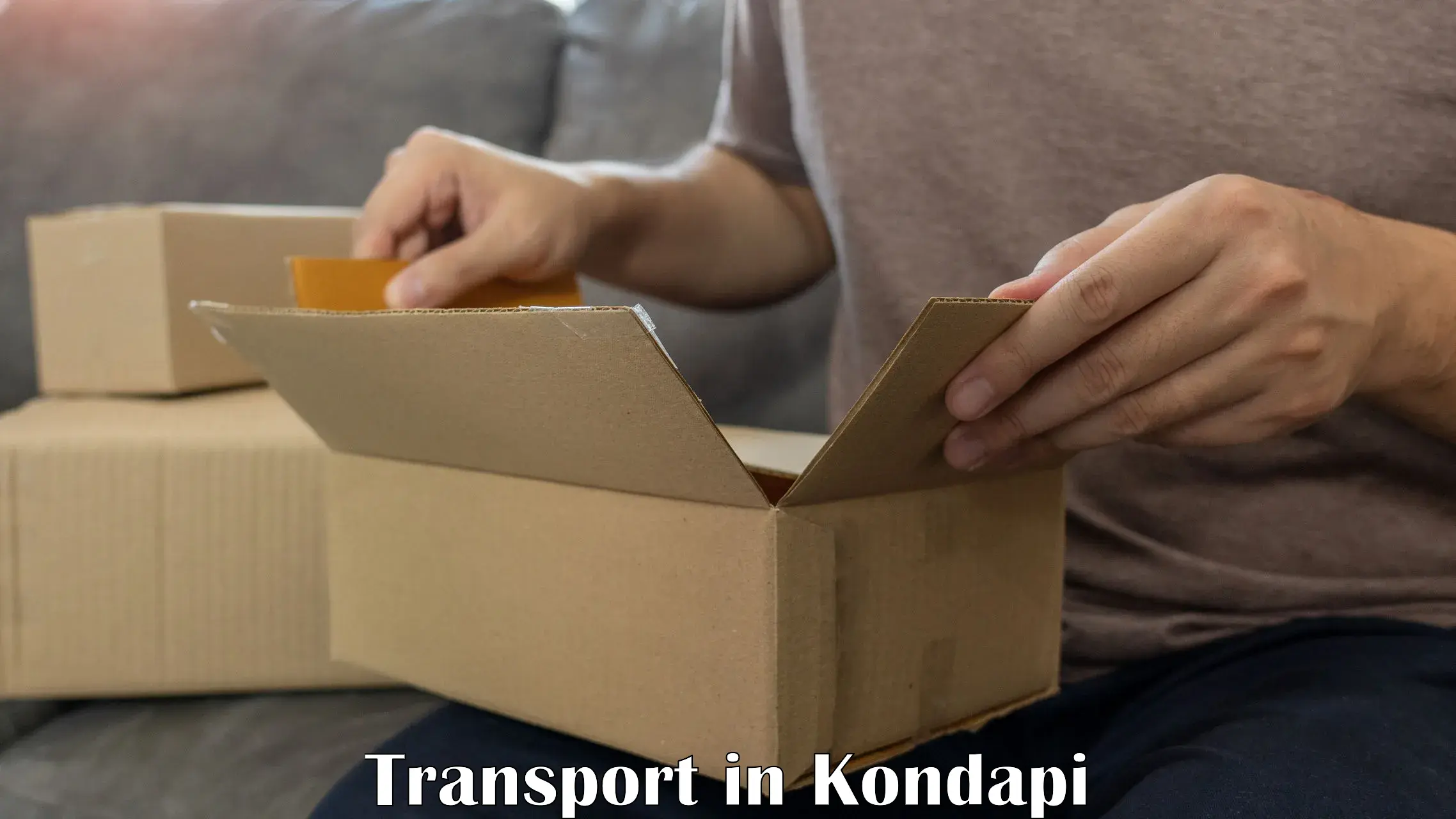 Interstate goods transport in Kondapi