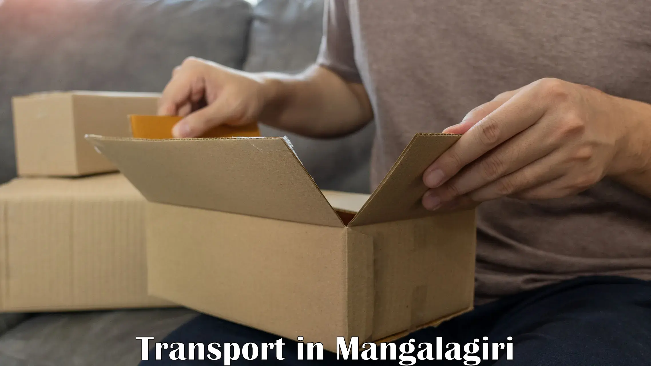 Interstate transport services in Mangalagiri