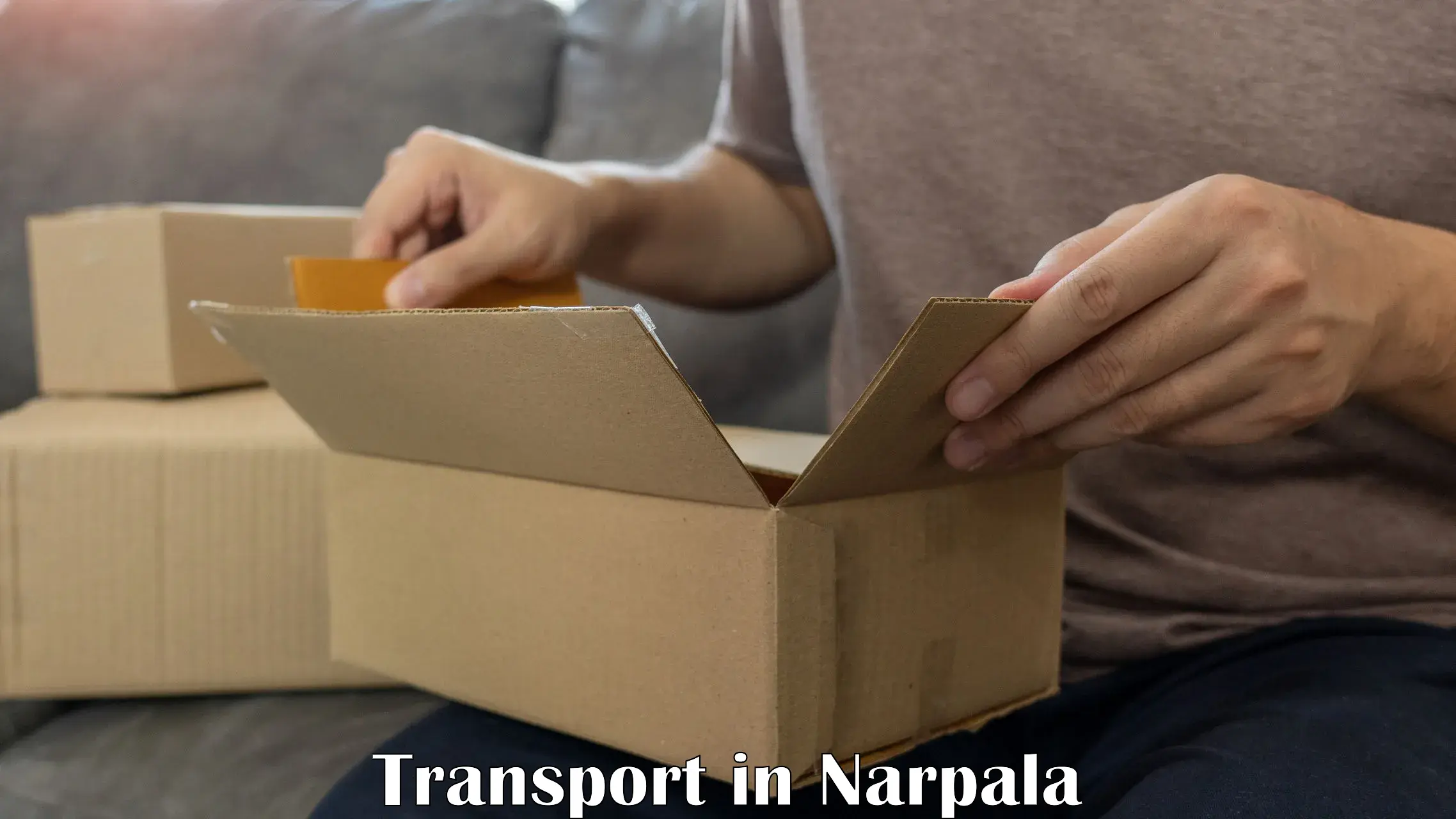 Daily transport service in Narpala