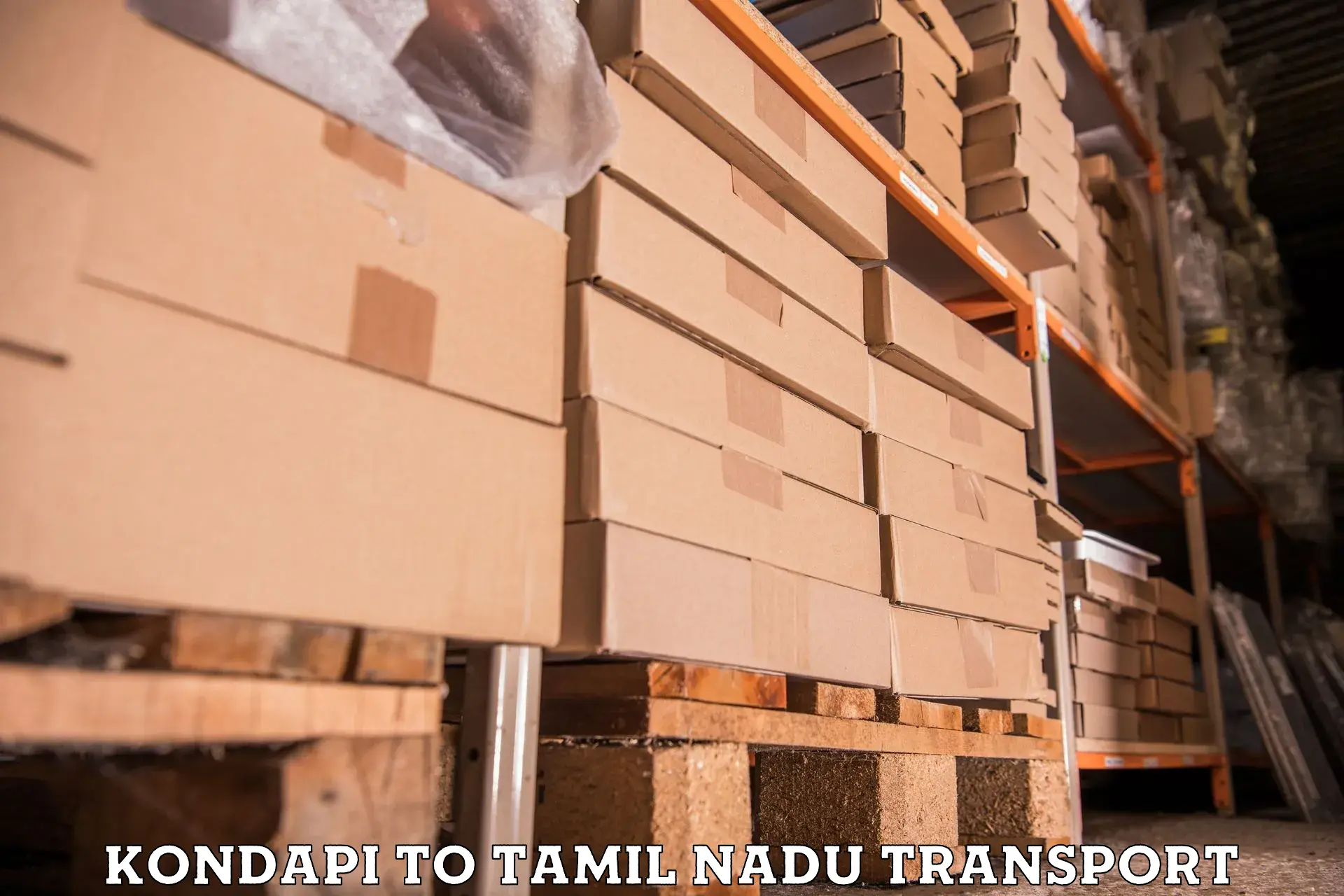 Express transport services Kondapi to Pattukkottai