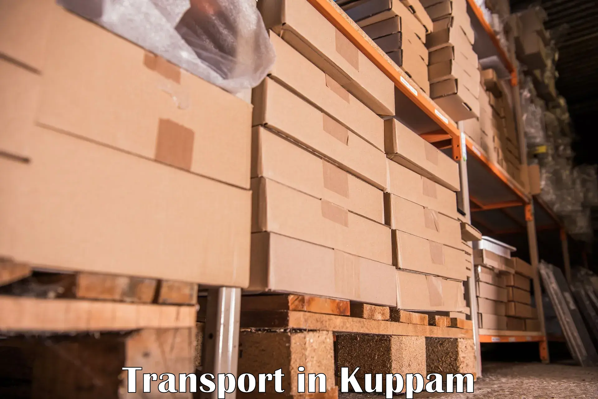 Intercity goods transport in Kuppam