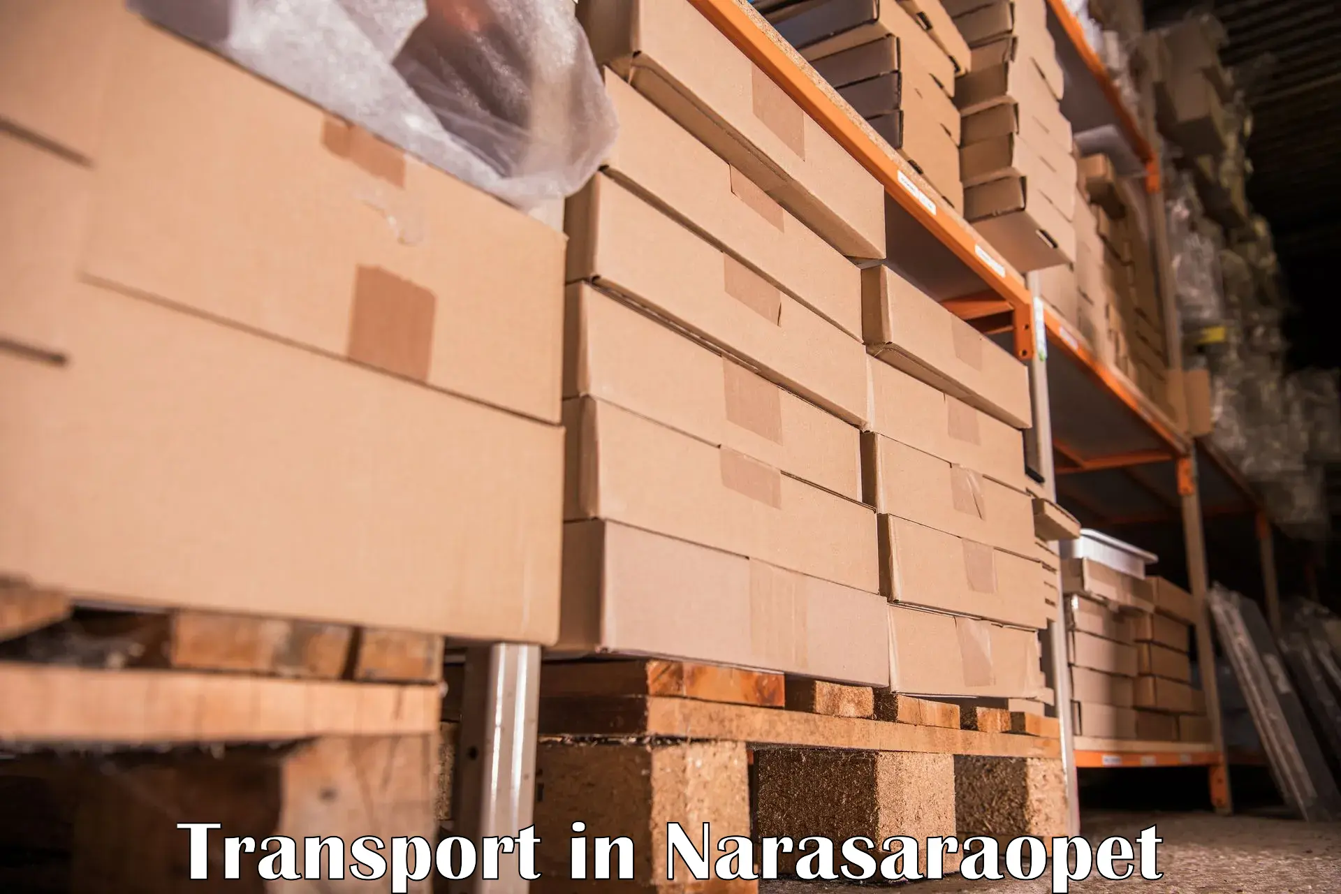 Air cargo transport services in Narasaraopet